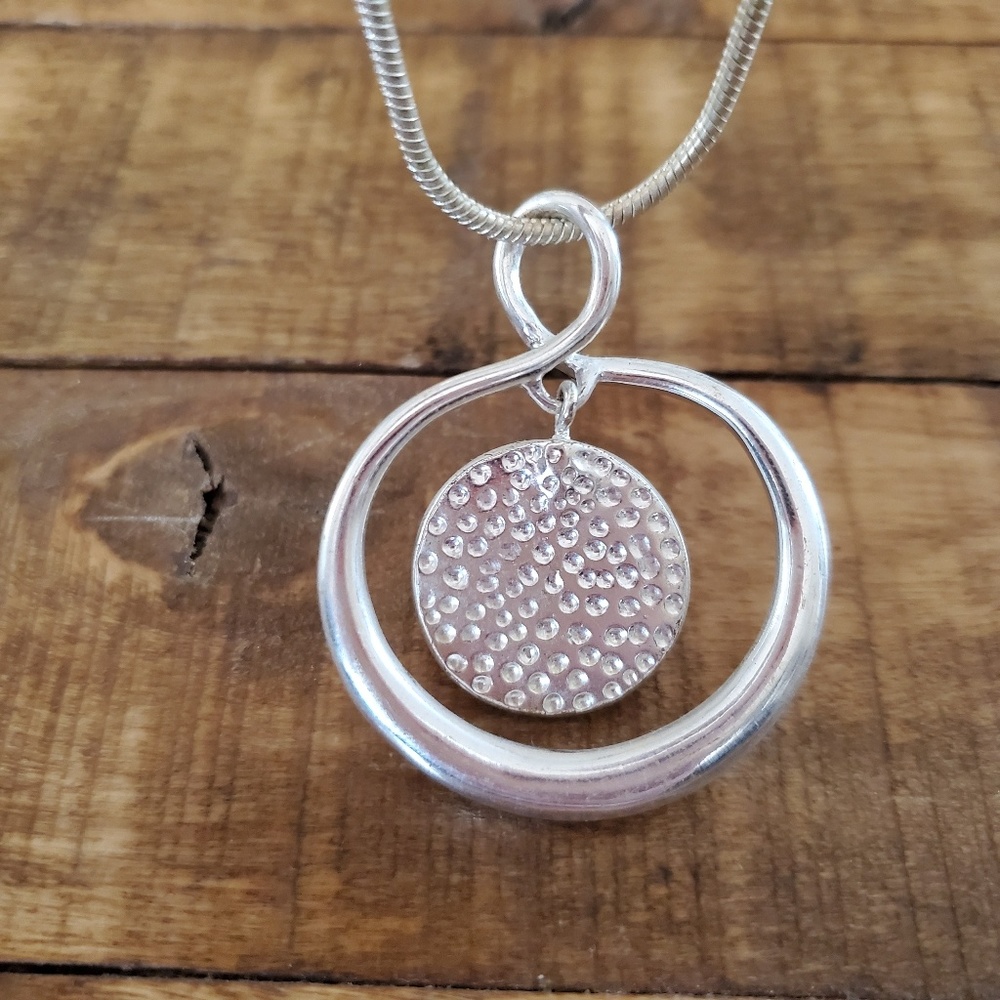 🇺🇸Silver Pendant Necklace - Picture 6 of 7